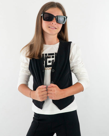 Completo di gilet e pantalone largo MAYORAL