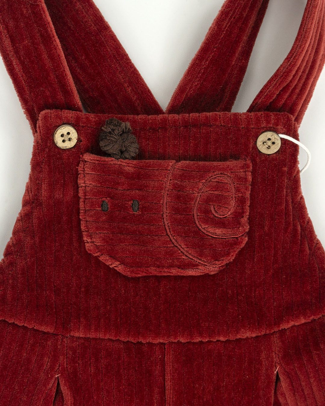 Salopette in velluto rigato con pinces MAYORAL