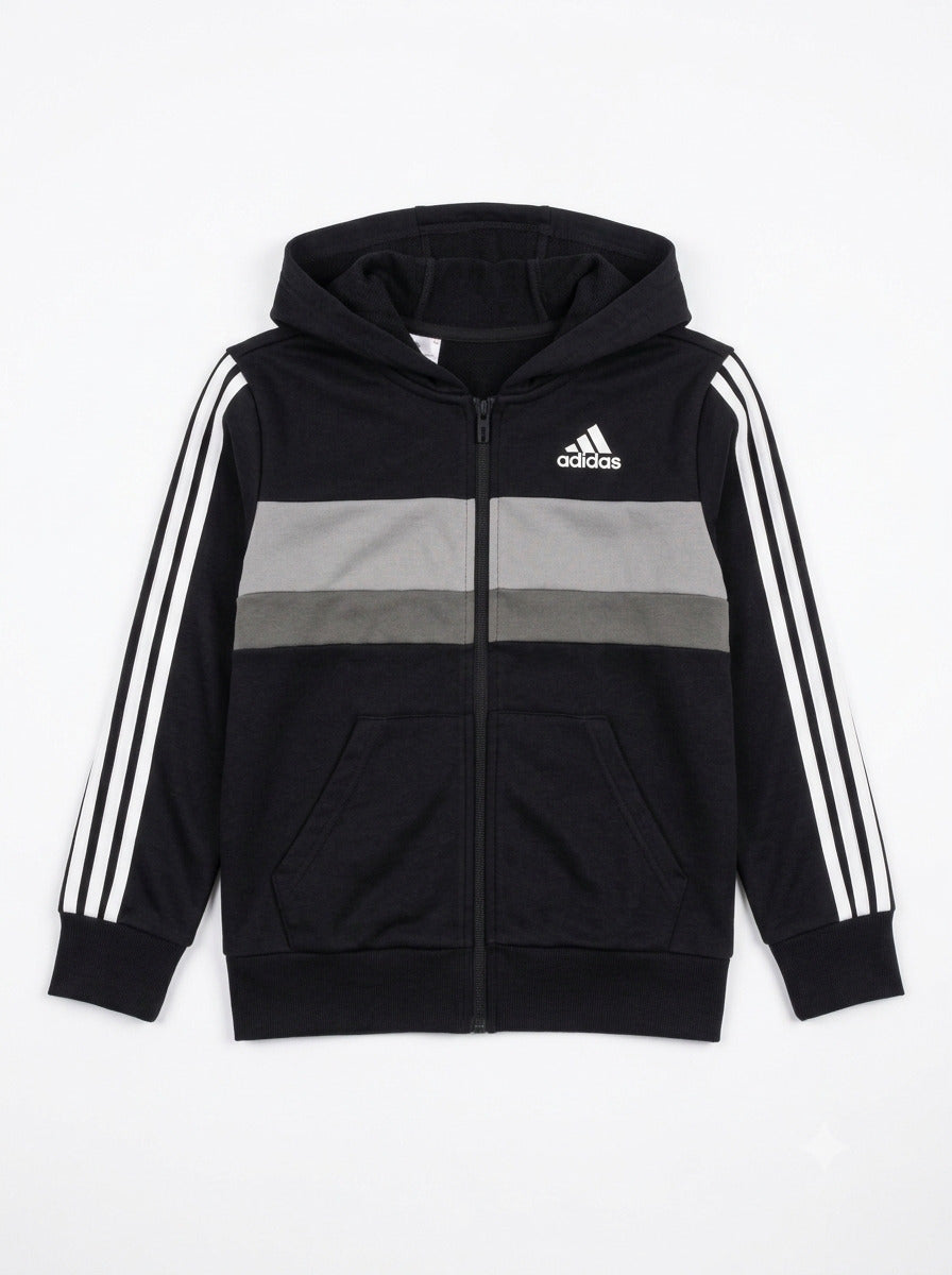 Tuta 2 pz. felpata con zip art.JC7520 ADIDAS