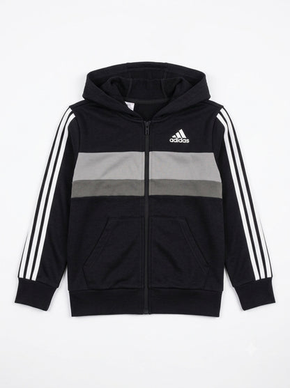 Tuta 2 pz. felpata con zip art.JC7520 ADIDAS