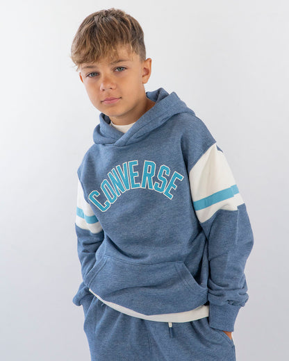 Felpa a peso medio con fascia sulla manicaCONVERSE