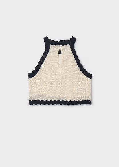 Top tricot con fiori art.6021-35 MAYORAL