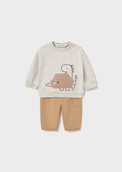Completo felpa con dinosauro art.2.665-33/1MAYORAL