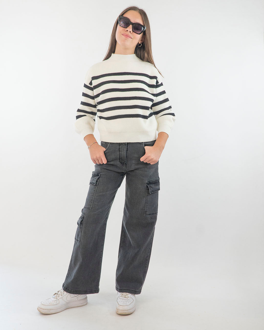 Jeans cargo a gamba larga I DO