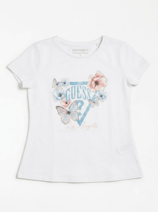 T-shirt con farfalle K6RI21K6YW4-G011 GUESS