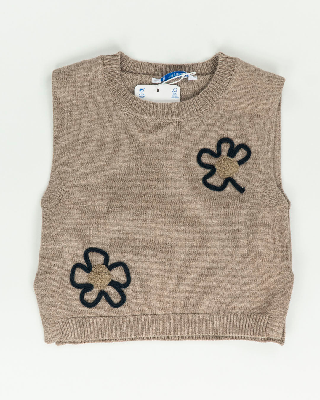 Completo 3 pz. con gilet in maglia MAYORAL