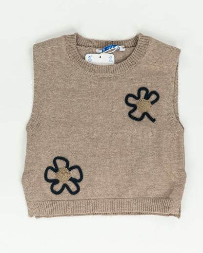 Completo 3 pz. con gilet in maglia MAYORAL