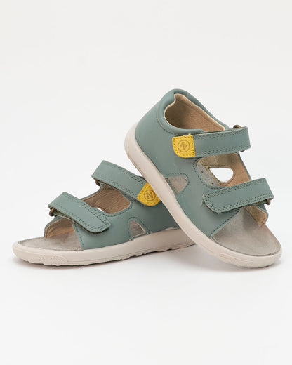Sandali in pelle con doppio strappo NATURINO
