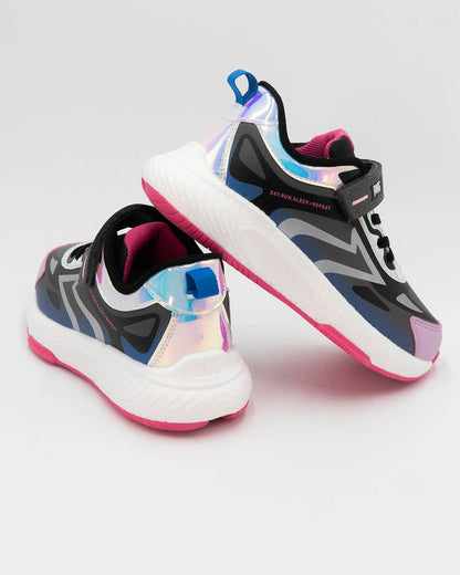 Scarpe fantasia con laccio elastico e strappo