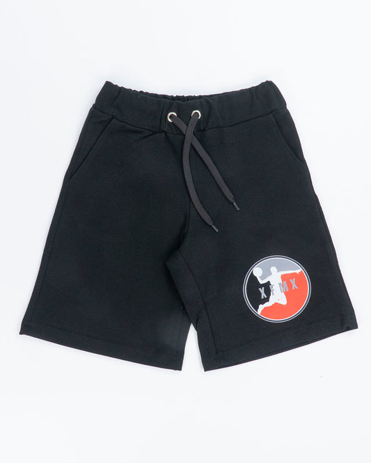Pantalone corto con stampa tonda