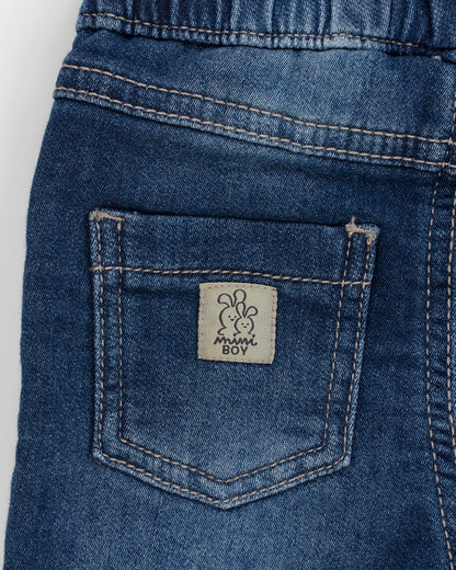 Jeans elasticizzato con elastico in vita I DO