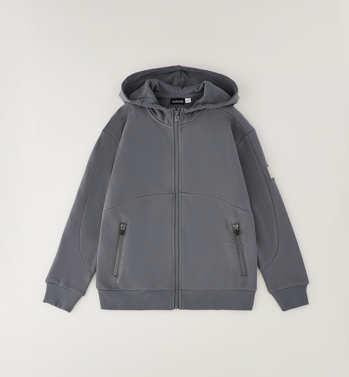 Felpa felpata con zip art.0.H770-0564 SARABANDA