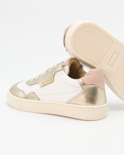 Scarpa in pelle con inserti dorati PRIMIGI