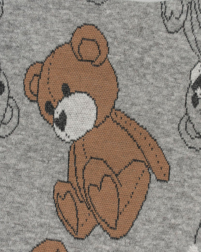 Tutina felpata con orsetti e fiocco EMC