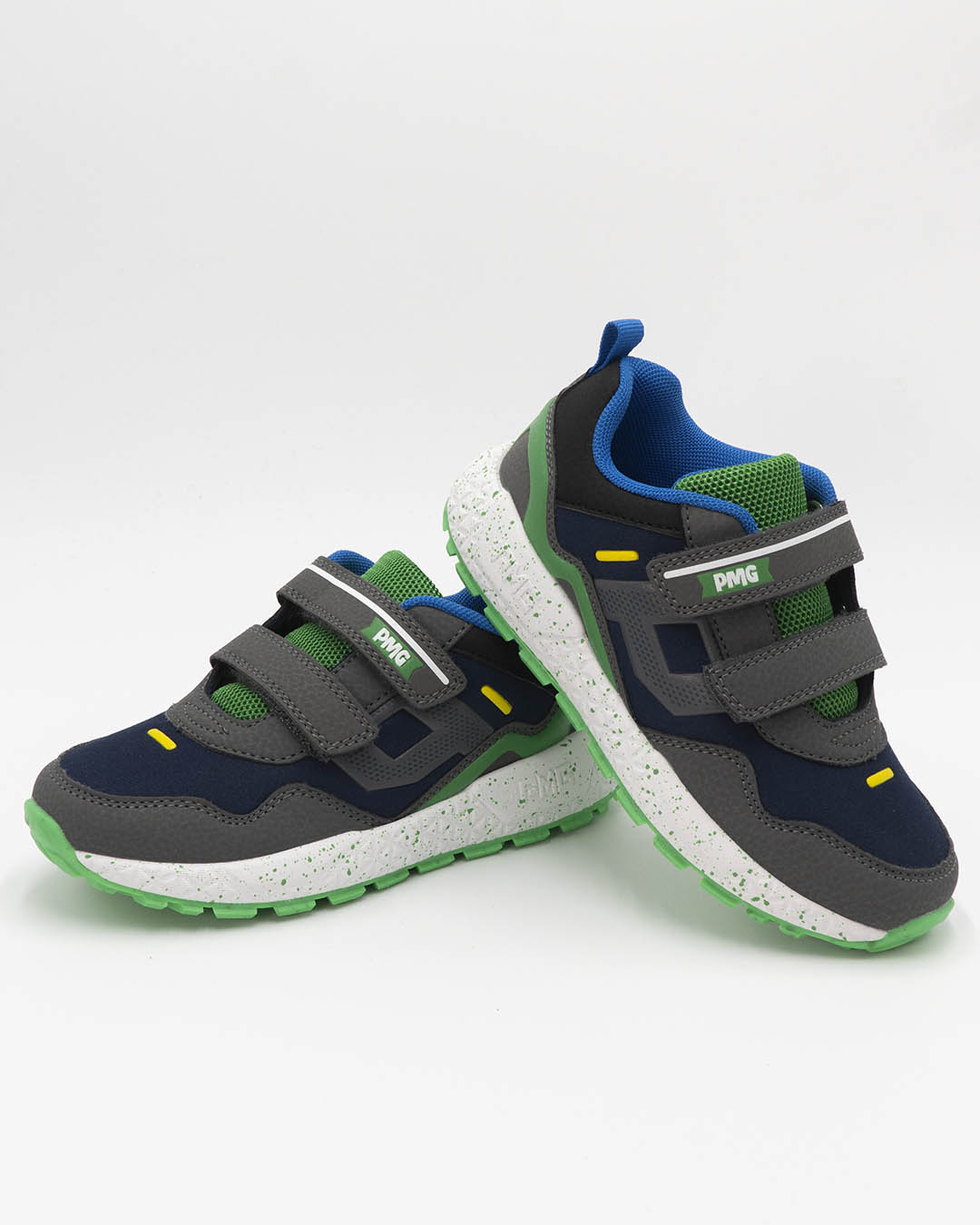 Scarpe multicolor con strappi
