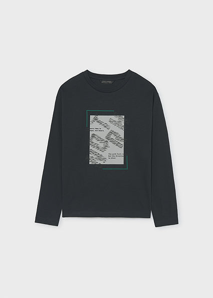 T-shirt con stampa a onde art.7.045-82/1 MAYORAL