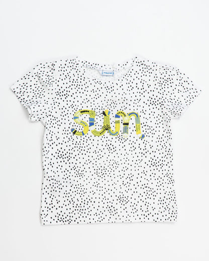 T-Shirt manica corta stampa Sun