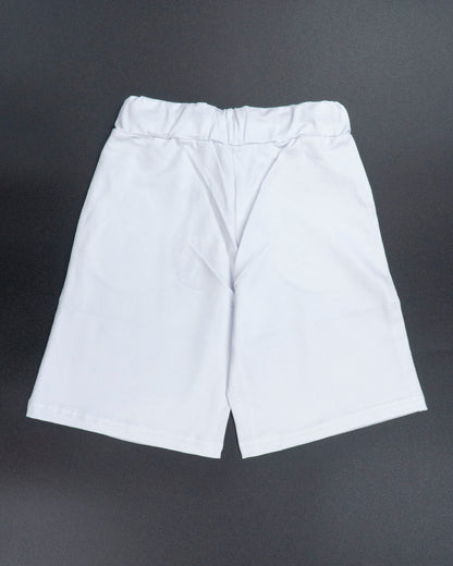 Pantalone corto con stampa tonda