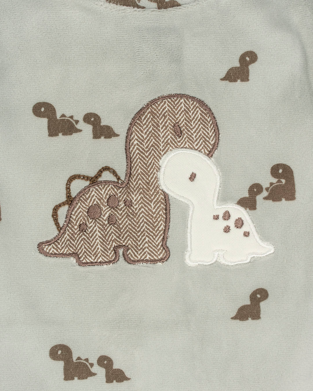 Tutina in ciniglia con baby dinosauri MELBY