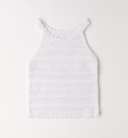 Canotta effetto crochet art.4G686-0113 I DO