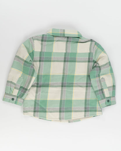 Camicia a quadri foderata in pile MAYORAL