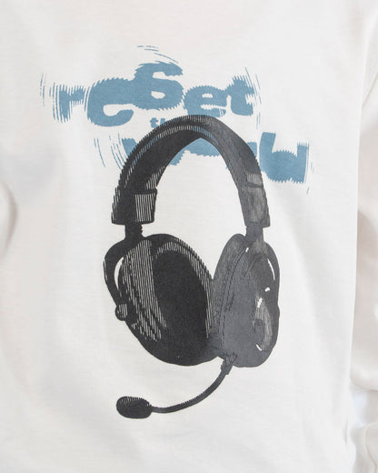 T-shirt manica lunga con cuffie I DO