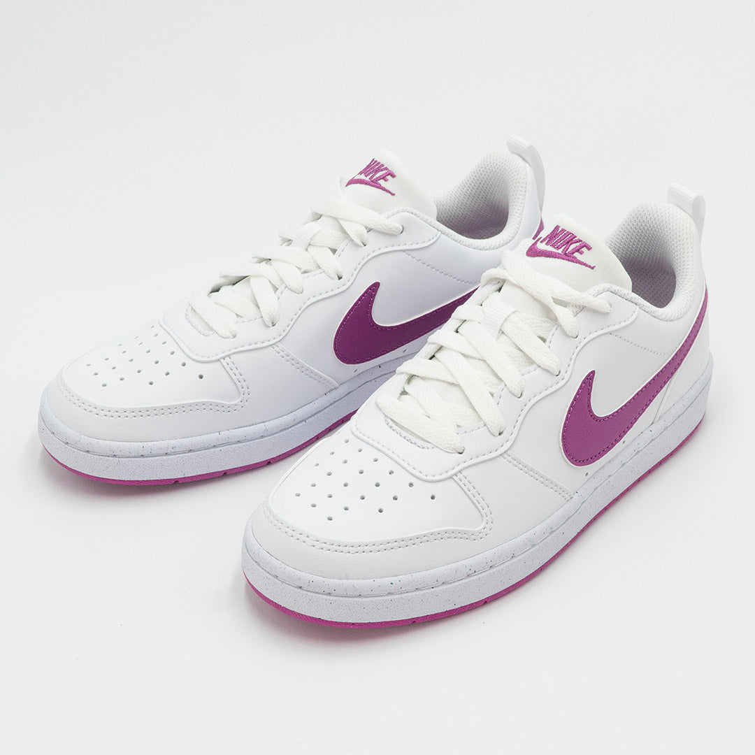 Scarpa con lacci e baffo viola NIKE