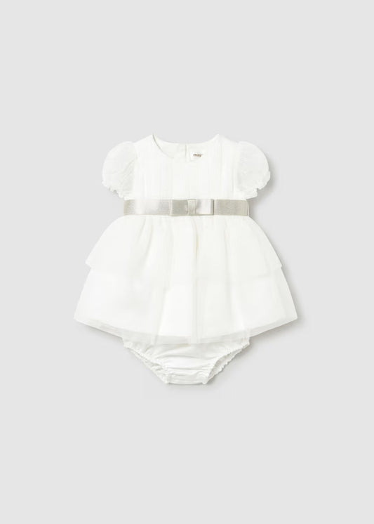 Abito con tulle glitterato art.1811-83 MAYORAL