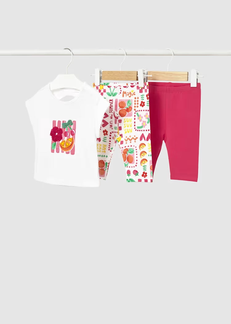 Completo 3 pz.con frutta art.1752-10 MAYORAL