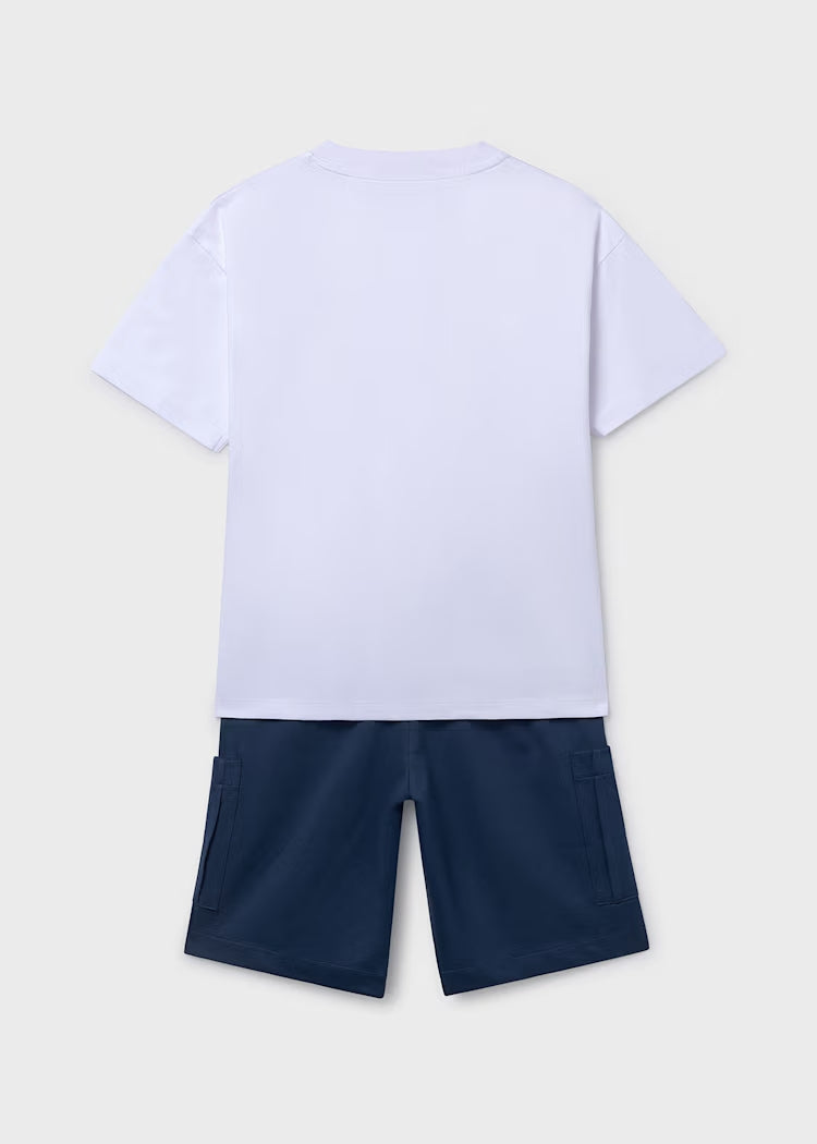 Completo con t-shirt a serafino art.6686-36MAYORAL