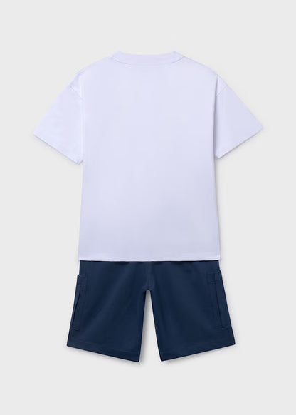 Completo con t-shirt a serafino art.6686-36MAYORAL