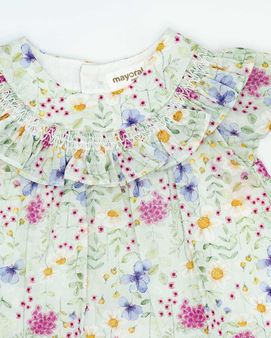 Abito con voillant e culotte