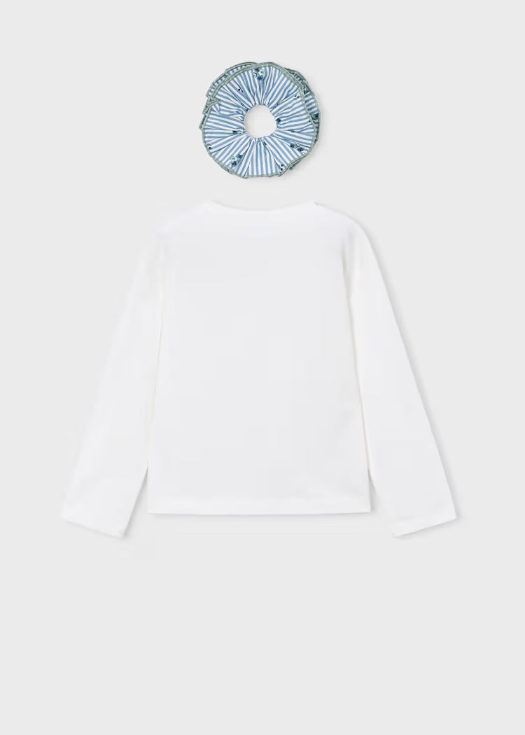 T-shirt con elastico per coda art.4.028-077MAYORAL