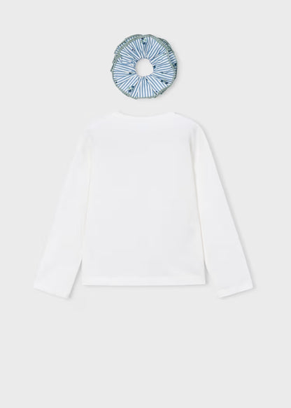 T-shirt con elastico per coda art.4.028-077MAYORAL