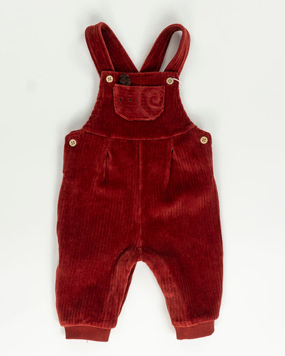 Salopette in velluto rigato con pinces MAYORAL