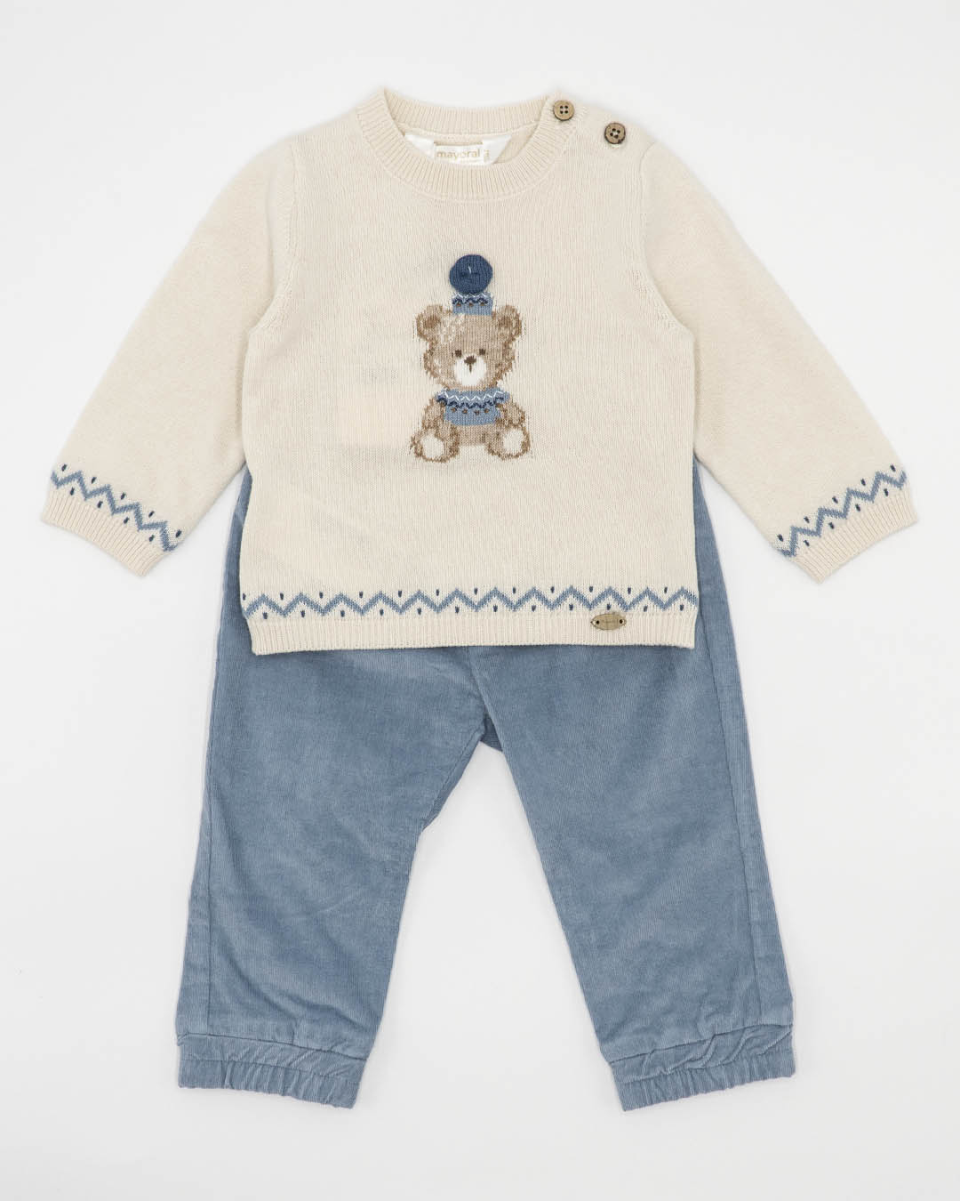 Completo 2 pz. con pantalone in velluto MAYORAL