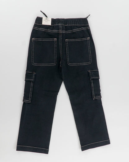 Pantaloni cargo con laccetto in vita I DO