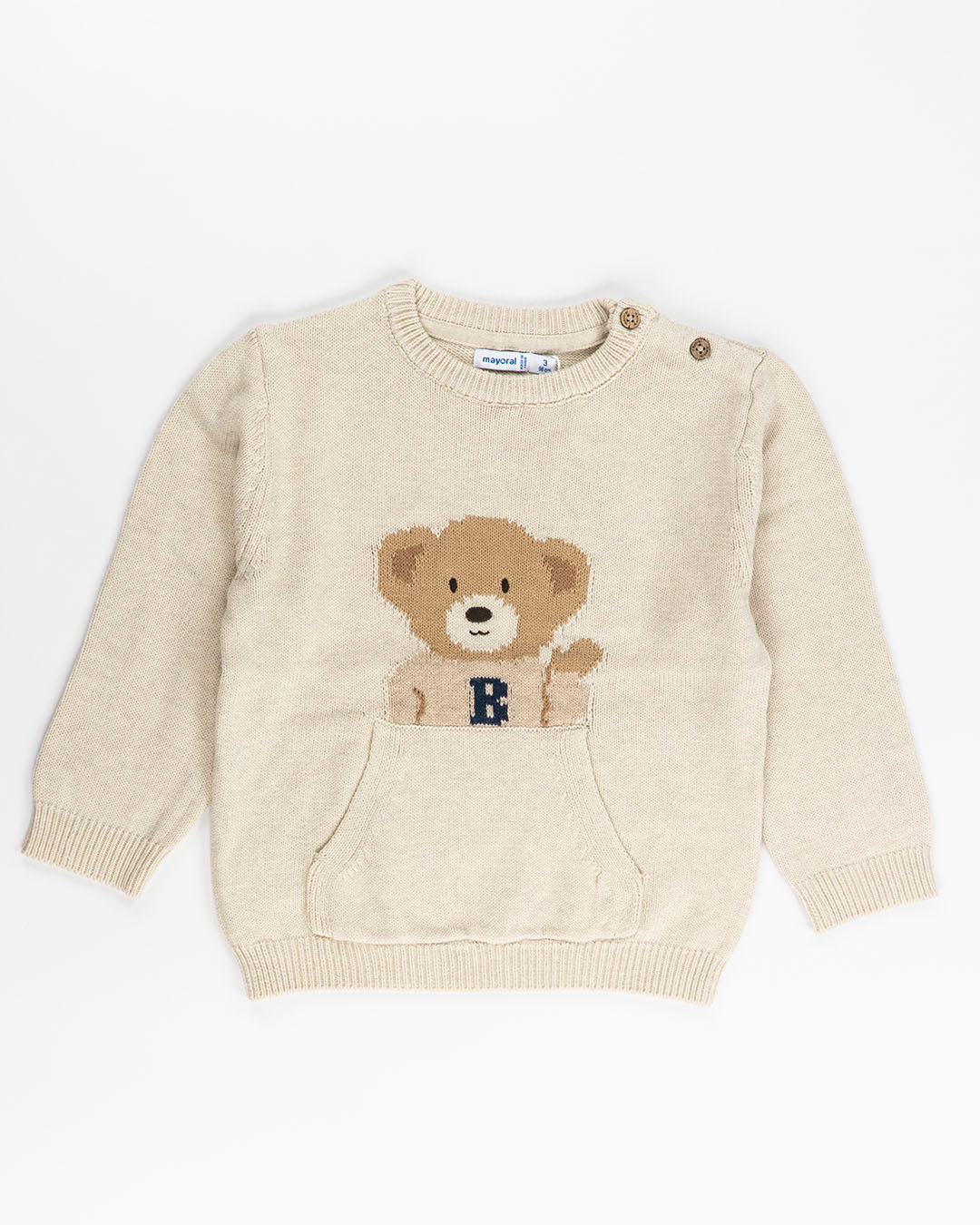 Maglione girocollo con orsetto MAYORAL
