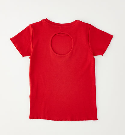 T-shirt basica a costine art.4G718-2256 I DO