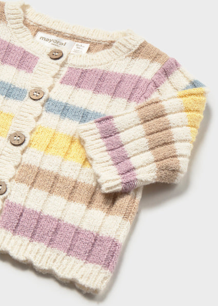 Cardigan a righe multicolor art. 2.301-080 MAYORAL