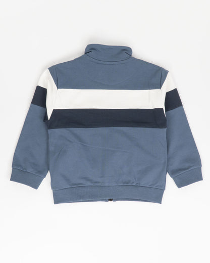 Tuta felpata bicolor con zip MAYORAL