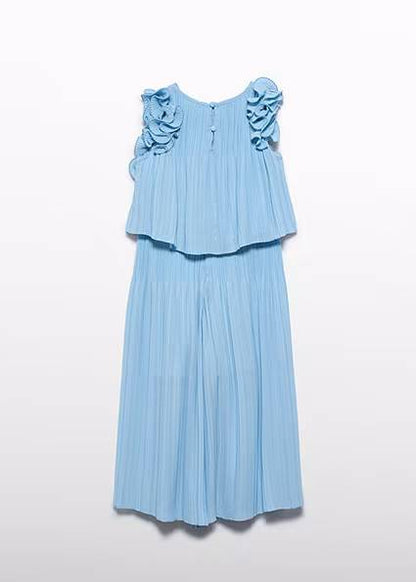 Completo 2 pz. plissettato con rouges ABEL & LULA