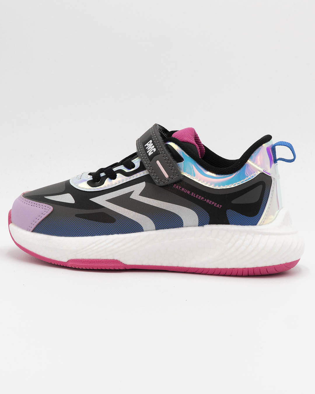 Scarpe fantasia con laccio elastico e strappo