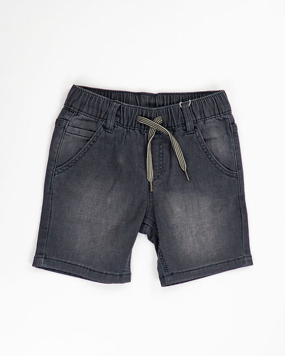 Bermuda soft denim jogger