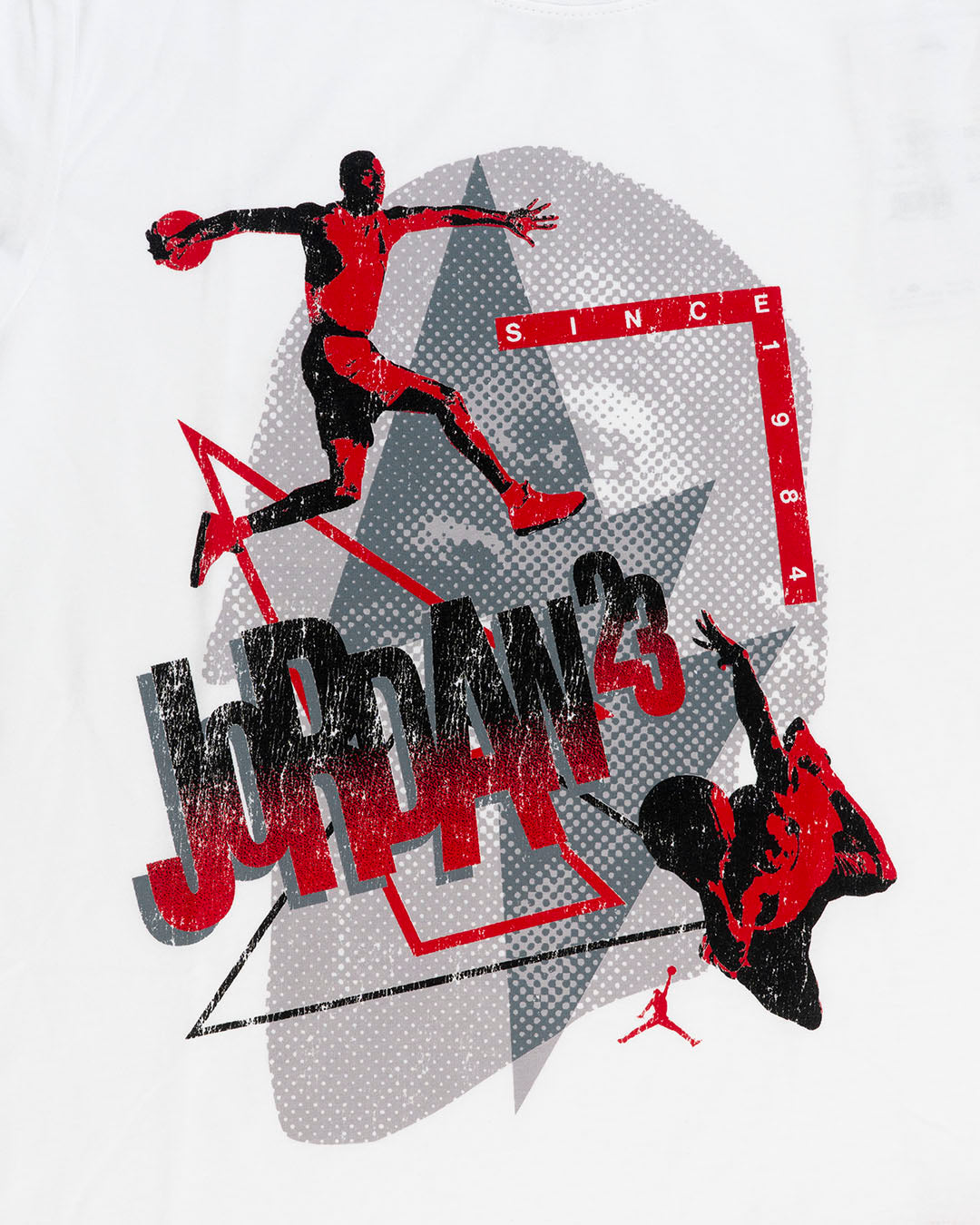 T-shirt con volto sullo sfondo JORDAN
