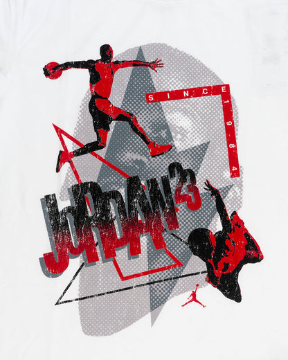 T-shirt con volto sullo sfondo JORDAN
