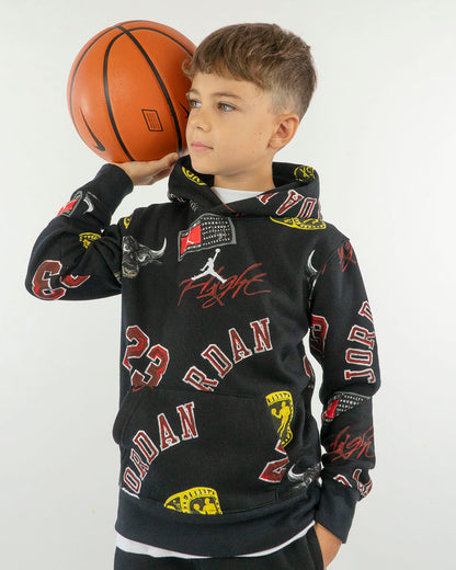 Felpa con simboli Chicago bulls JORDAN