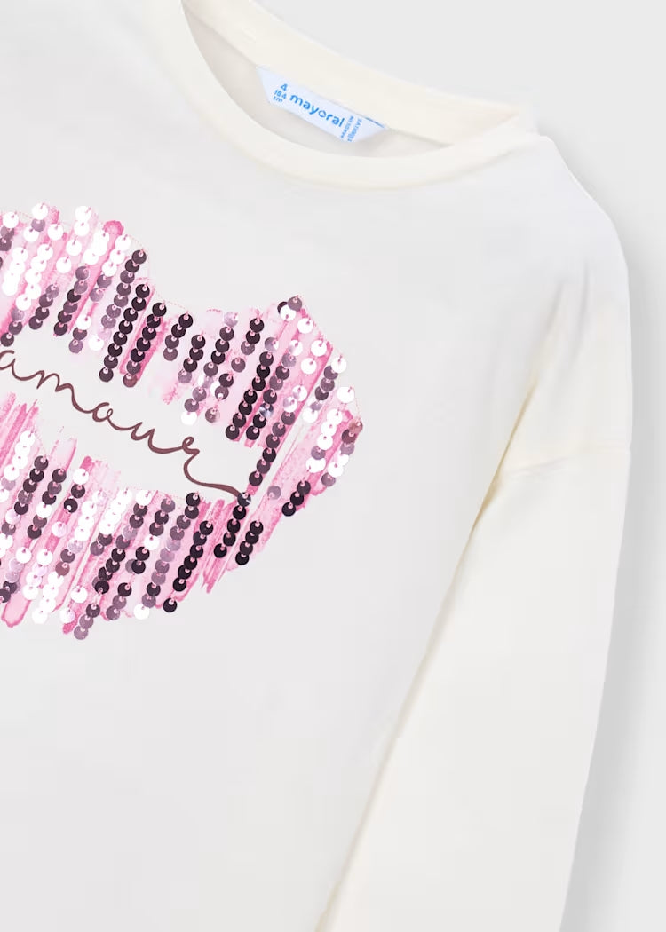 T-shirt con strass art.4.031-096 MAYORAL