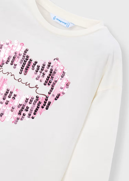 T-shirt con strass art.4.031-096 MAYORAL