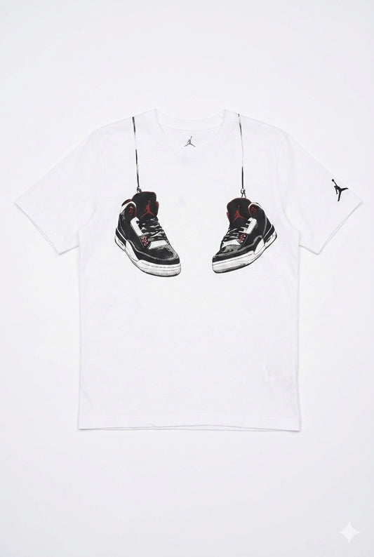 T-shirt con scarpe art.95F483-001 JORDAN